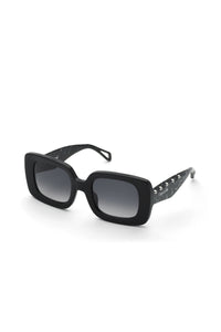 Lunettes de soleil carrées SZV423 - Shiny Black