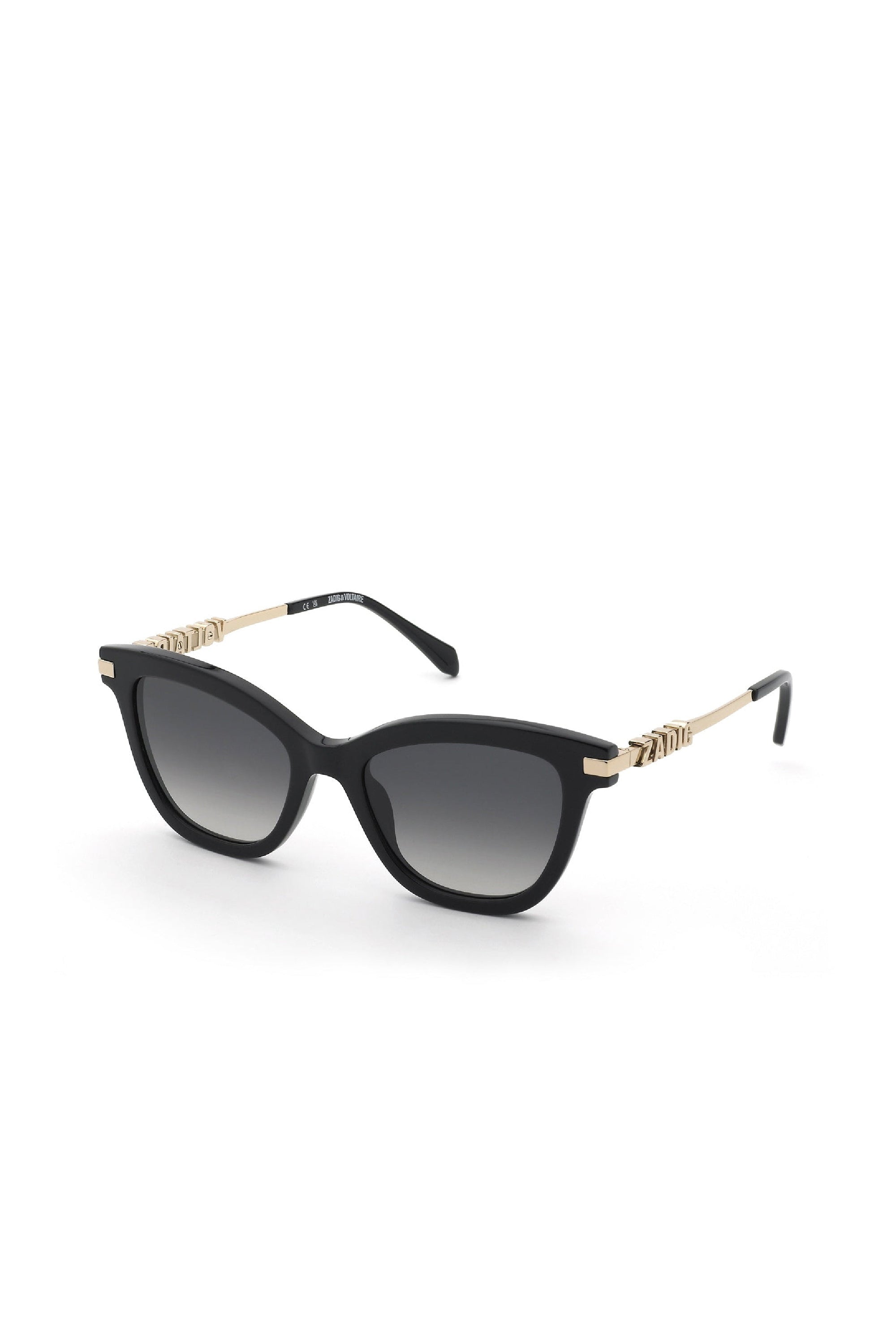 Lunettes de soleil papillon SZV451 - Shiny Black
