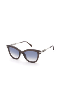 Lunettes de soleil papillon SZV451 - Shiny Transparent Brown