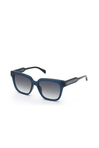 Lunettes de soleil carrées SZV452 - Shiny Blue