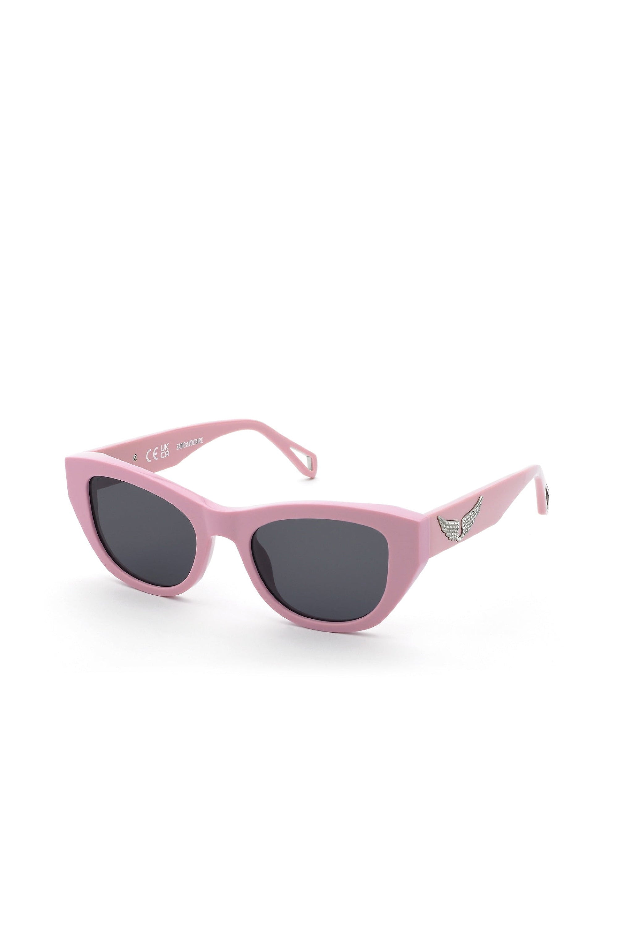 Lunettes de soleil papillon SZV459S - Shiny Pastel Pink