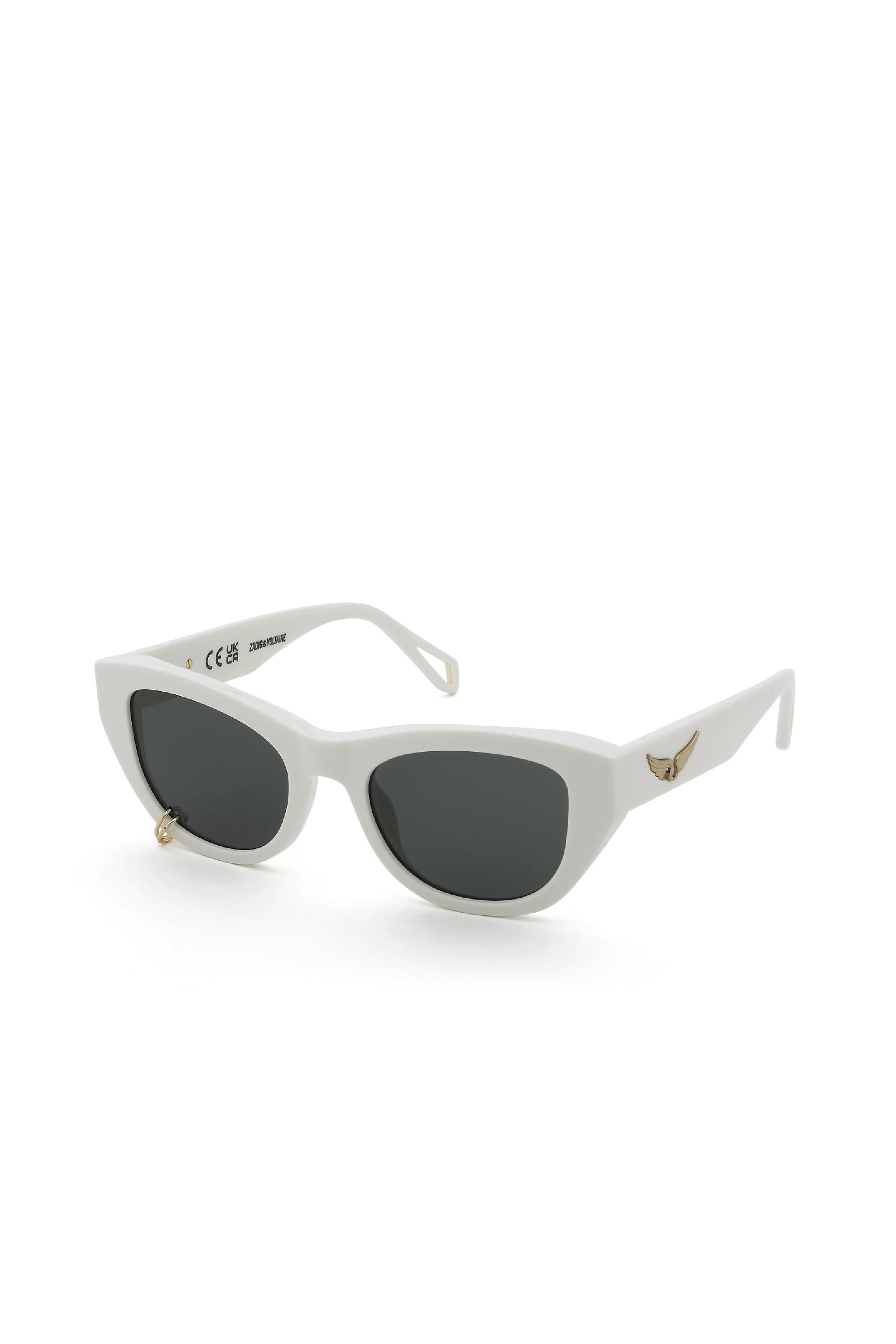 Lunettes de soleil papillon SZV459 - Shiny Cream