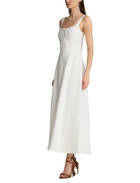 Robe Sonali en lin - Cream