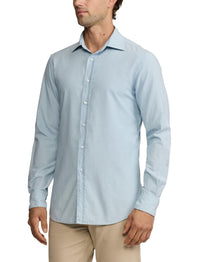 Chemise délavée en chambray - Light Bermuda Wash