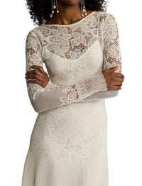 Robe-pull en soie - Lux Cream