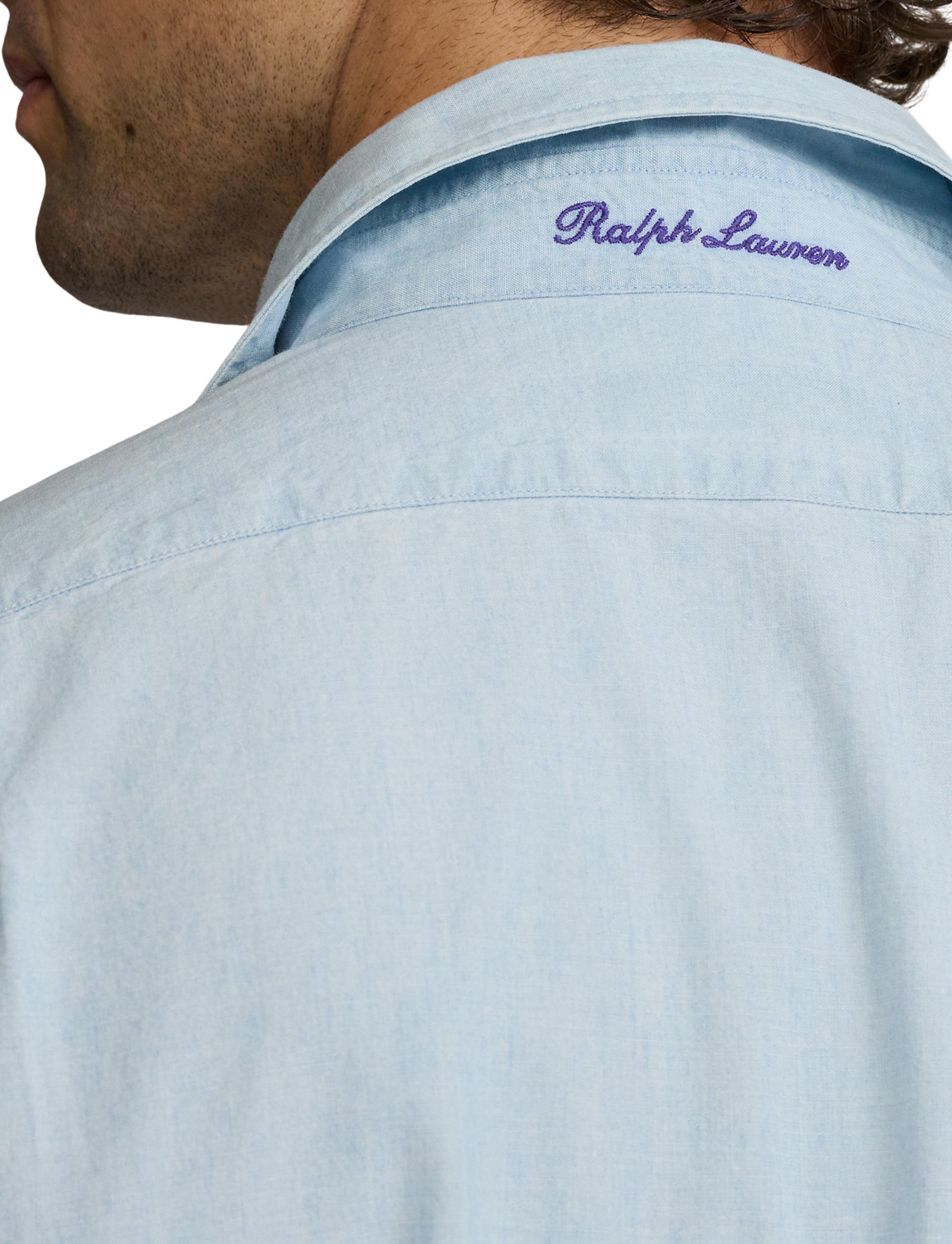 Chemise délavée en chambray - Light Bermuda Wash