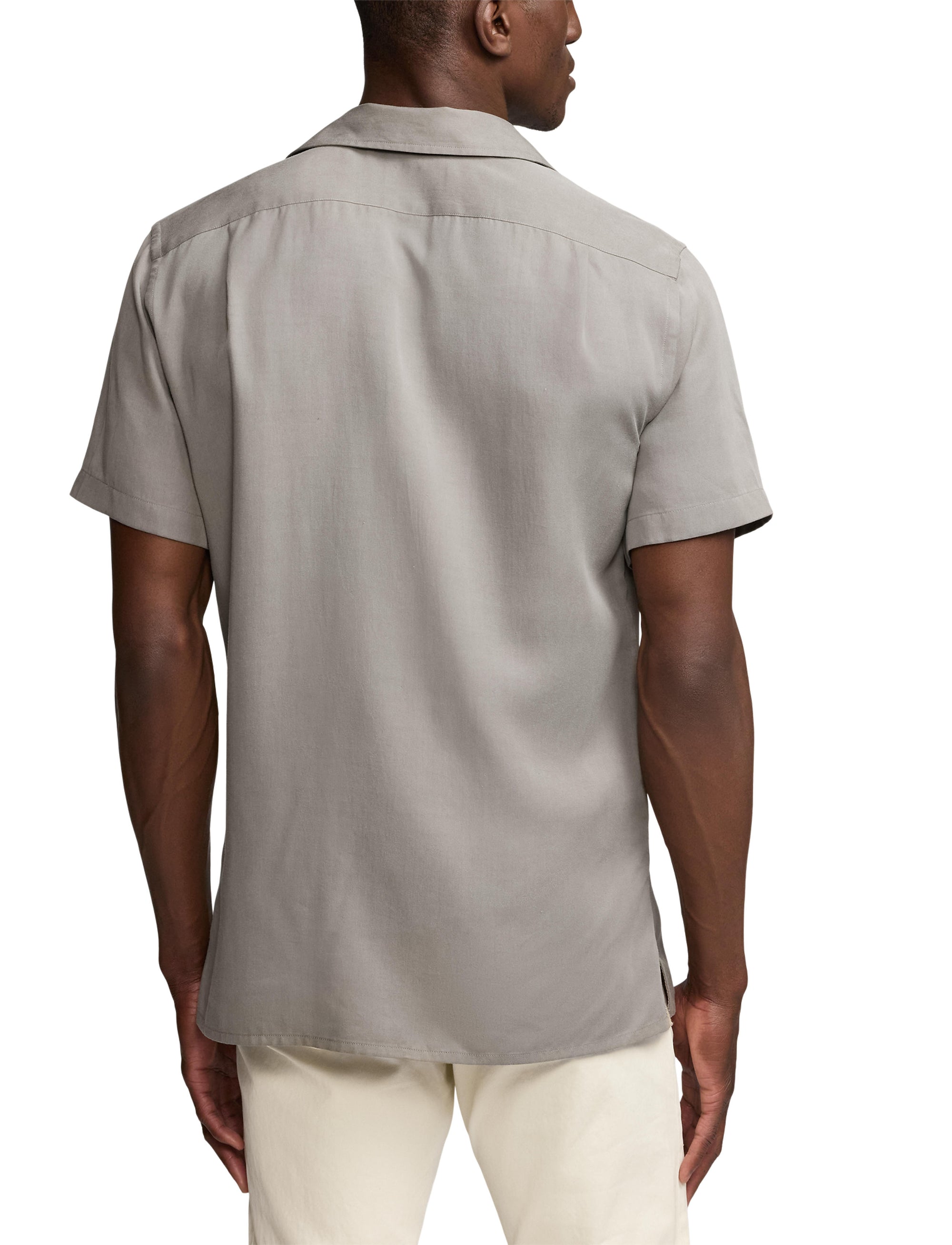 Safari twill shirt - Light Grey