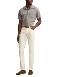 Safari twill shirt - Light Grey