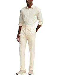 Pantalon Gregory en velours côtelé - Classic Cream
