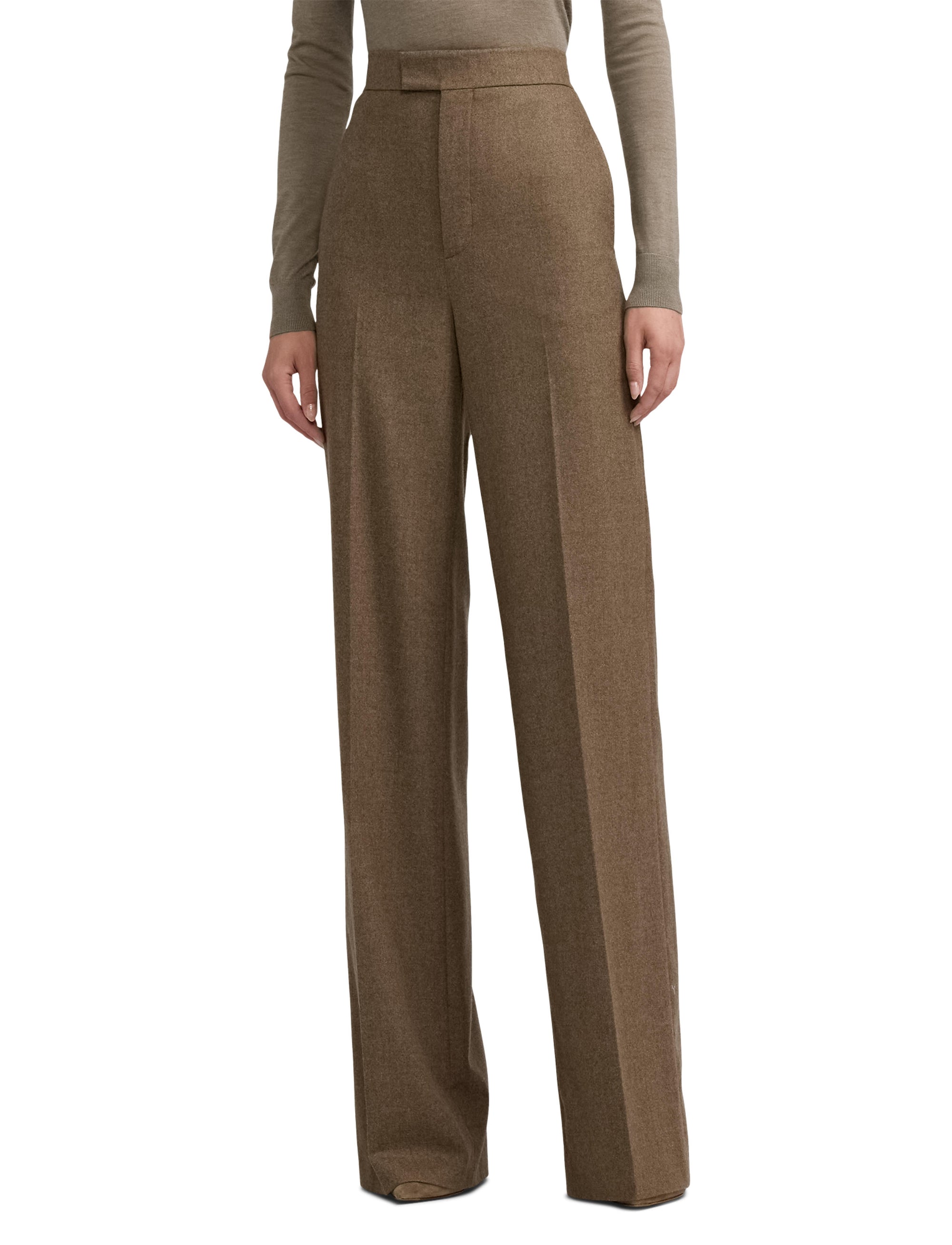 Dean wool trousers - Taupe