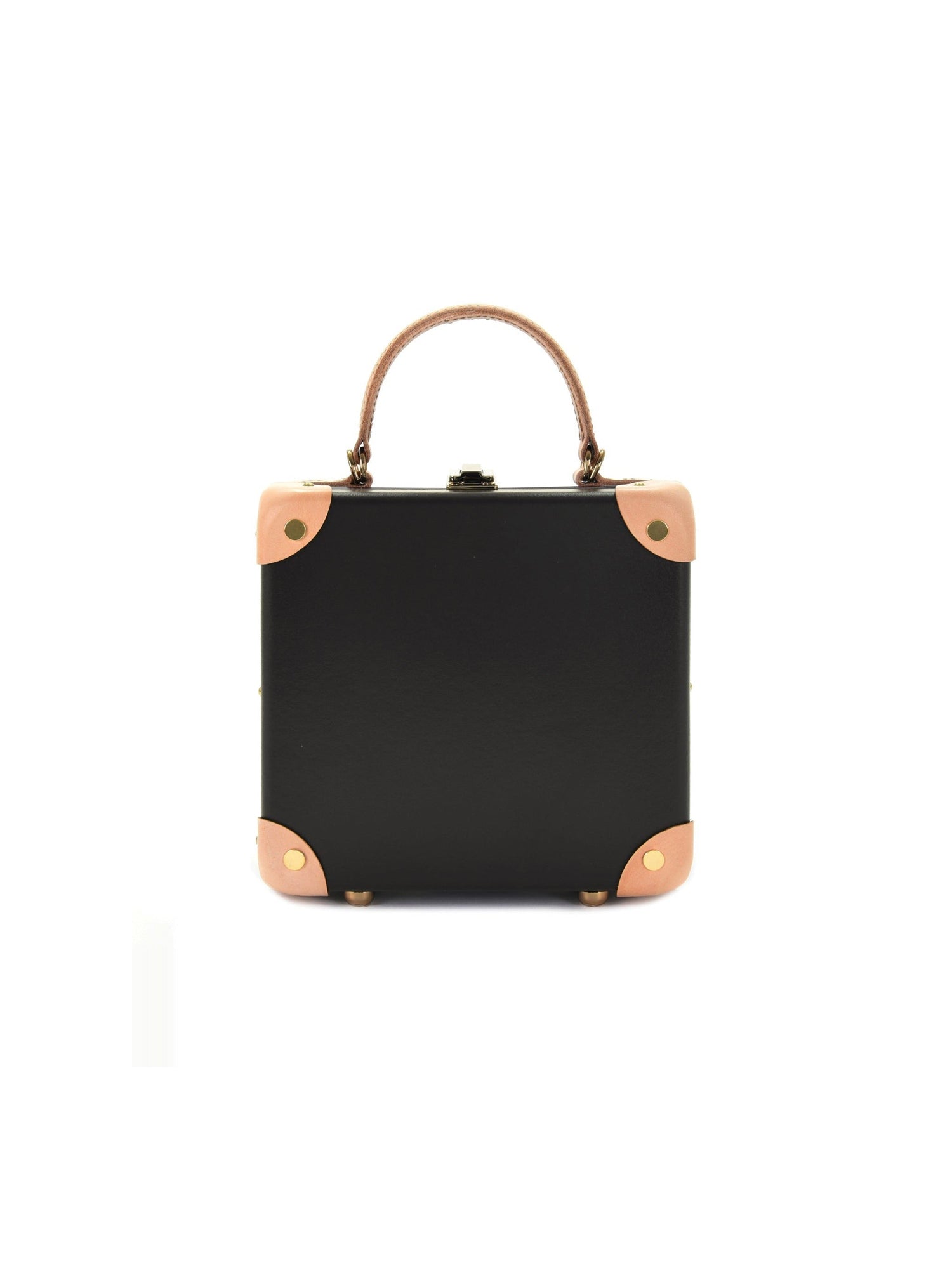 Sac carré London Safari - Marron & Naturel & Or