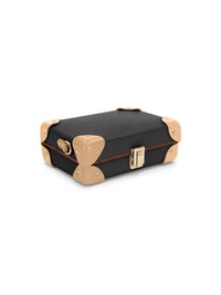 Sac à bandoulière Micro Case Safari - Marron & Naturel & Or