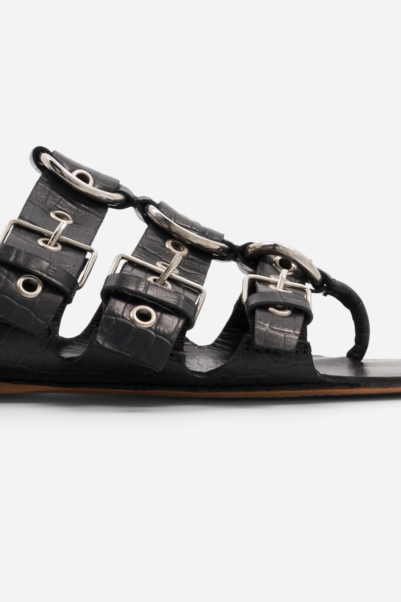 ZNOSTOCK_BLACK SHOES PISE - Black