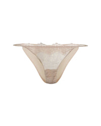 Culotte en dentelle en soie - Gold