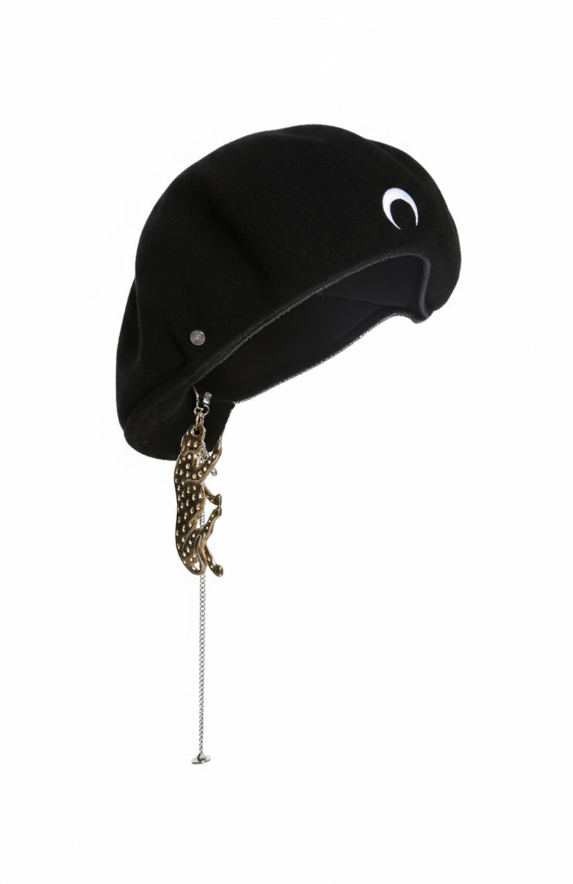 PRIX MARQUE : 120€_Wool Black Béret - Wool Black