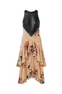 Robe corps en jersey flué - Black & Fleur