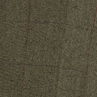 Double Breasted Slant Shoulder Jacket - Dark Fern