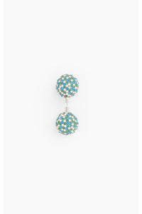 CRYSTAL-EMBELLISHED XL ATOM EARRING