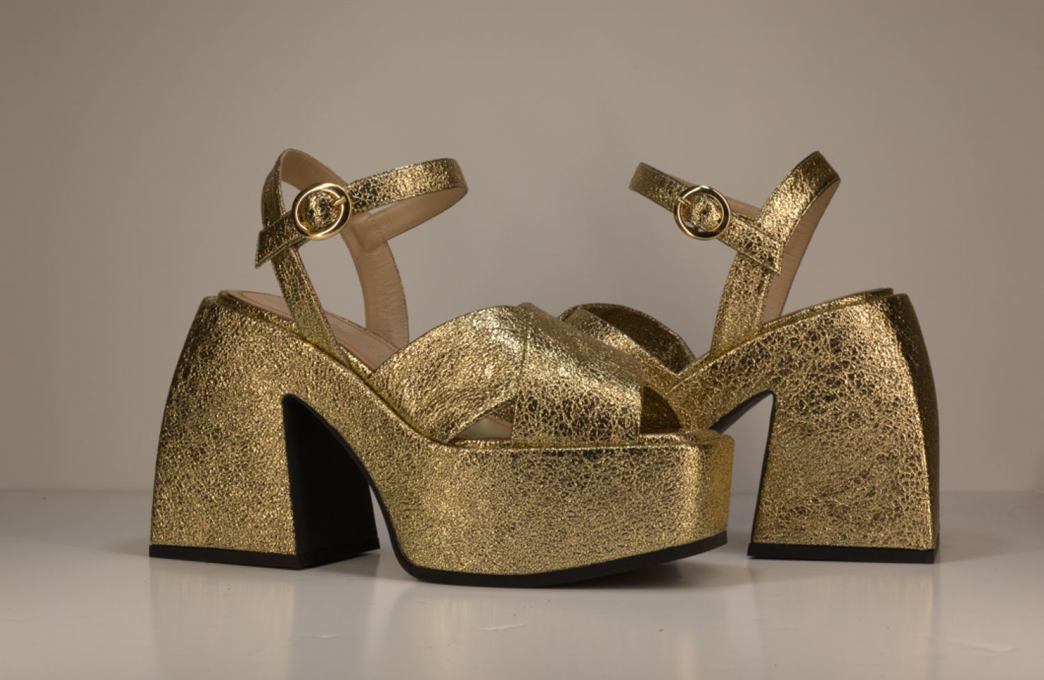 Bulla Joni 120 platforms - Gold
