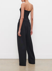 Semi Matte Bustier - Black