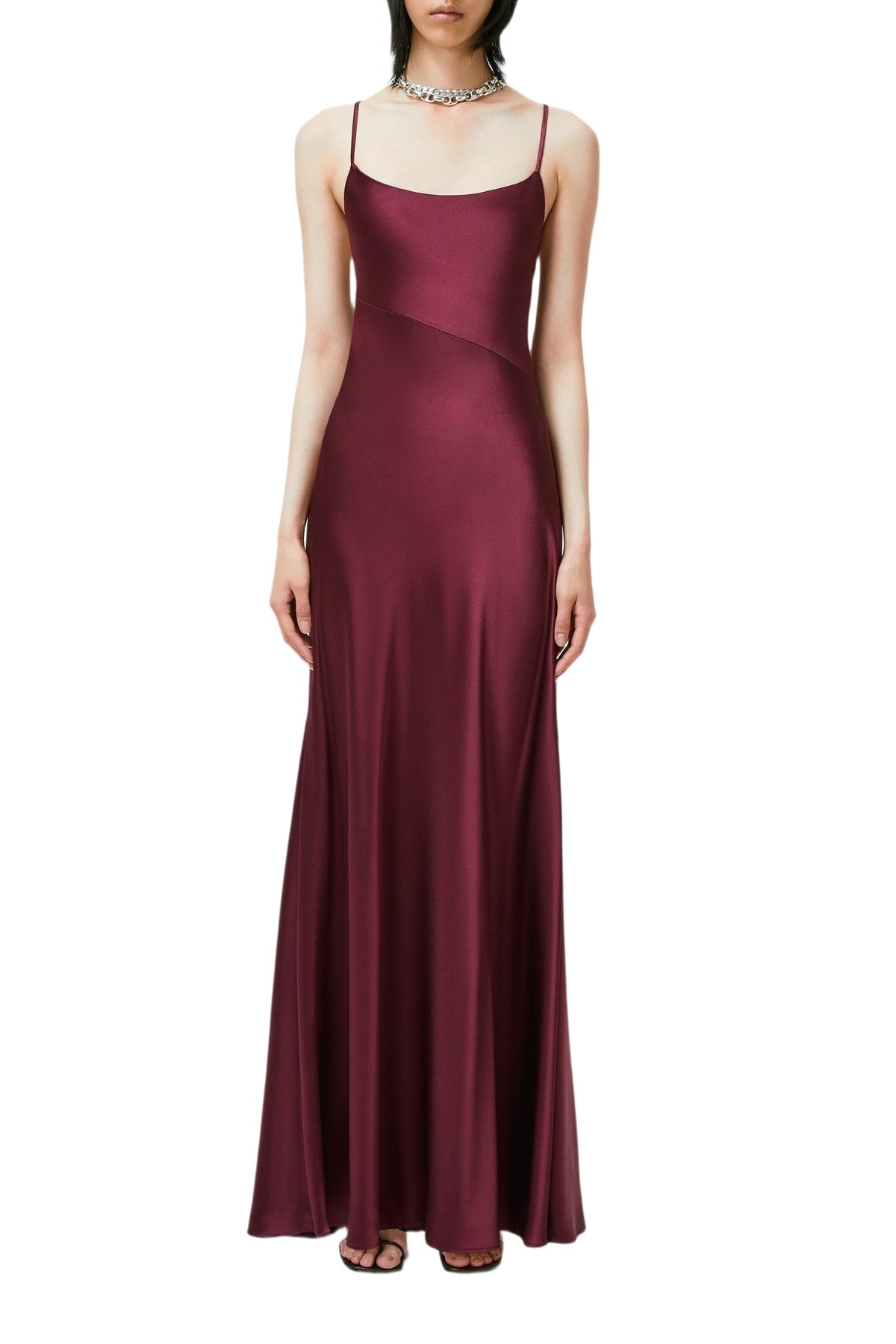 Robe longue Serena - Berry
