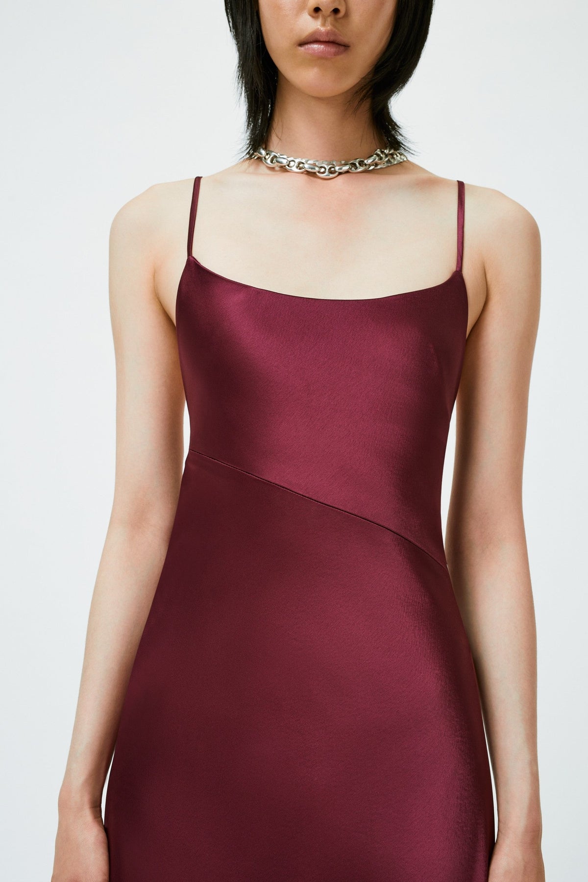 Robe longue Serena - Berry
