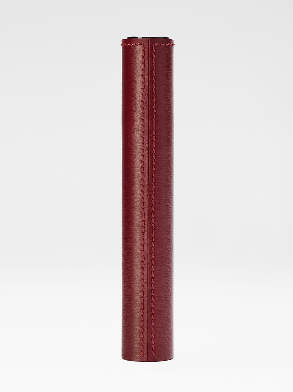 Fourreau de mascara en cuir - Chocolat