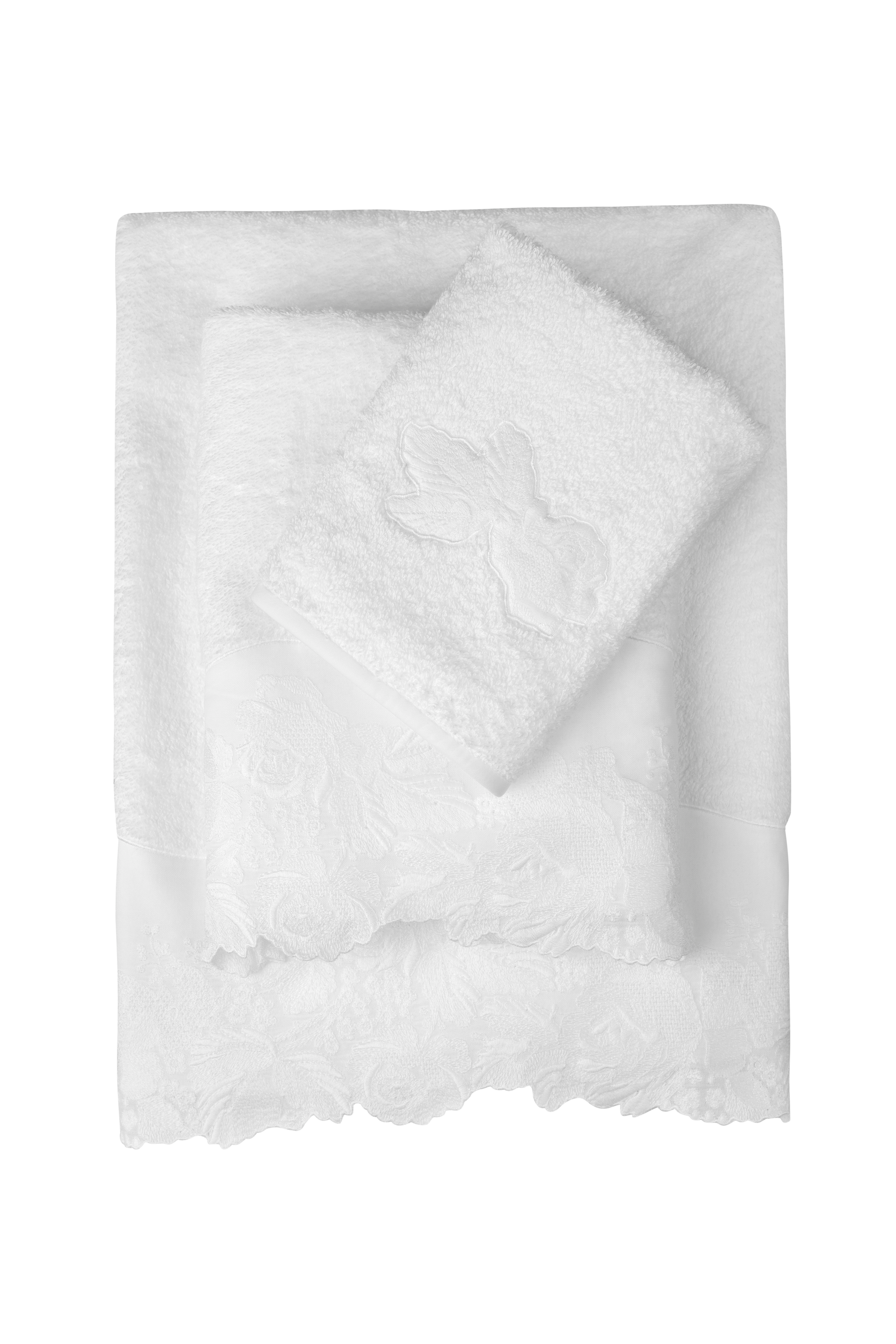 Univers de bain Grand Siècle - Blanc Ton sur Ton