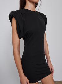 Sheath Dress Mini - Black