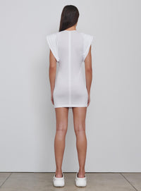 Shirt Dress Mini - White