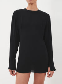 Sheer Blouse - Black