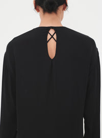 Sheer Blouse - Black