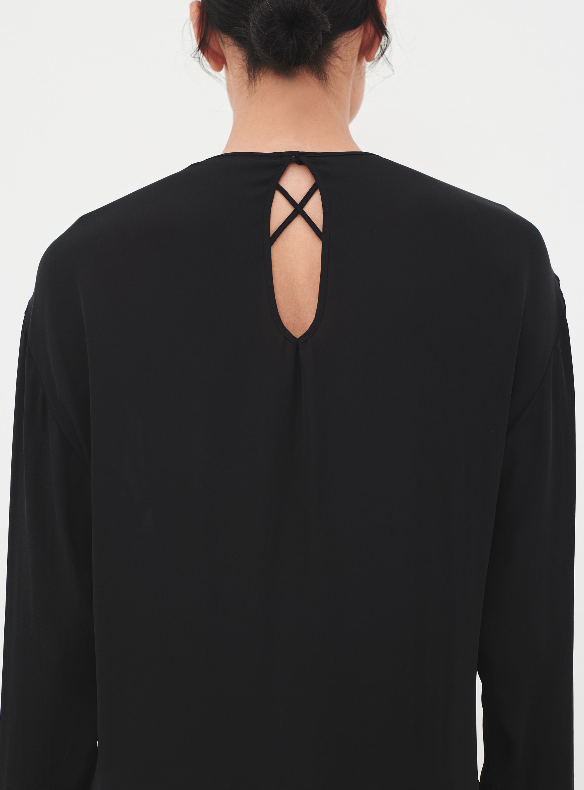 Sheer Blouse - Black