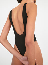 Sheer Tank Bodysuit - Black