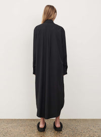 Shirt Dress - Black