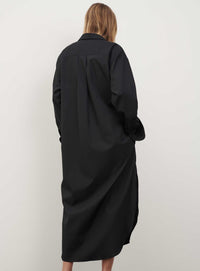 Shirt Dress - Black