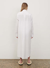 Shirt Dress - White