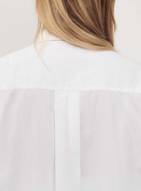 Shirt Dress - White