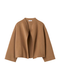 Short wool jacket - Beige