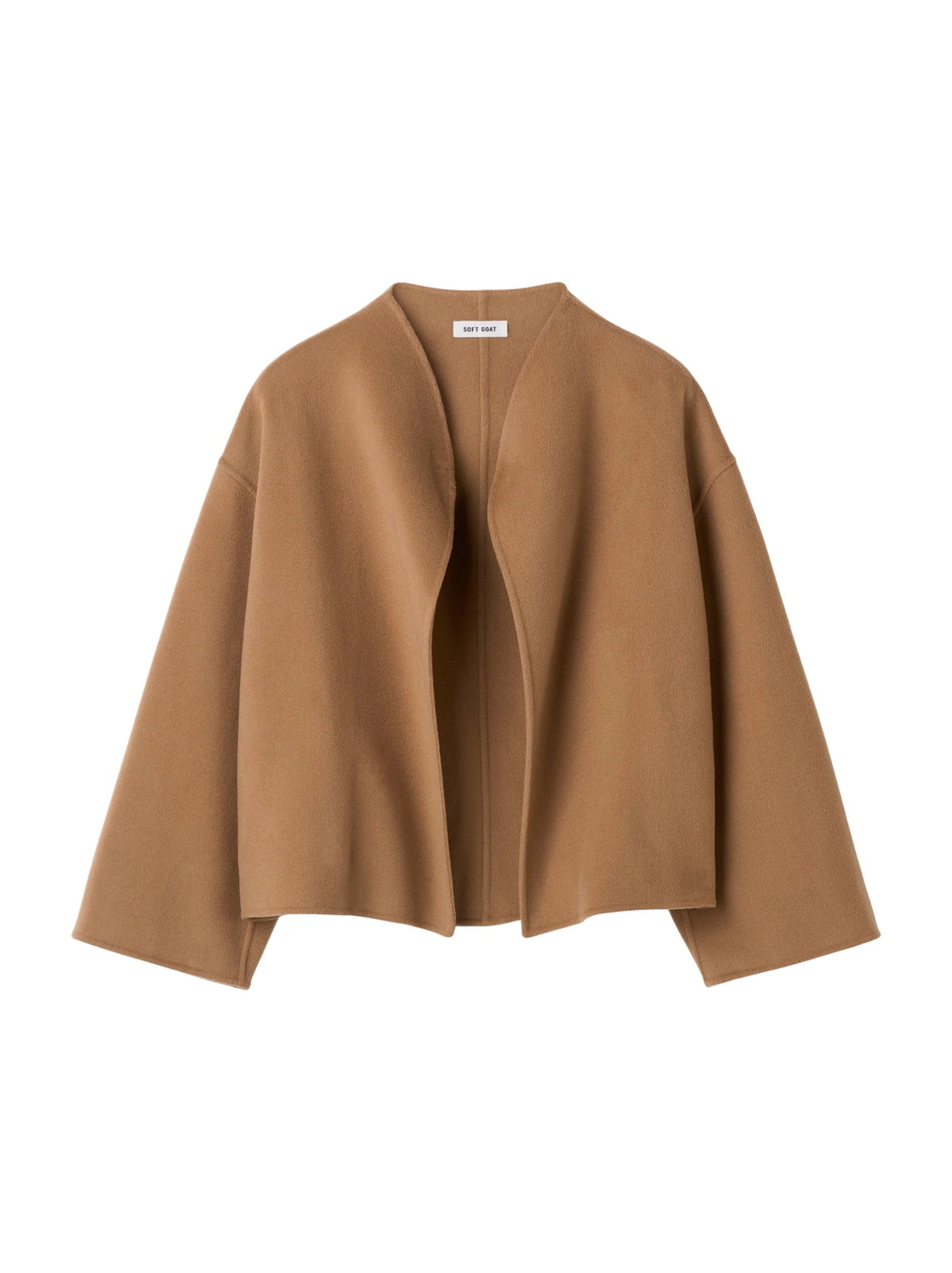 Short wool jacket - Beige