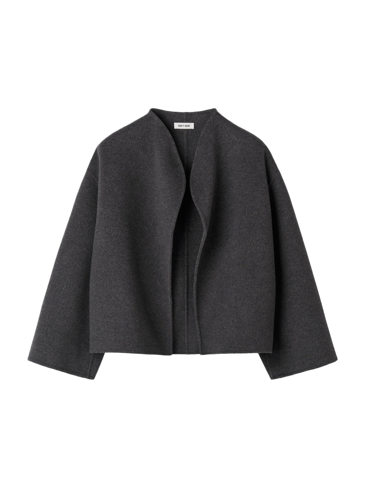 Short wool jacket - Grey