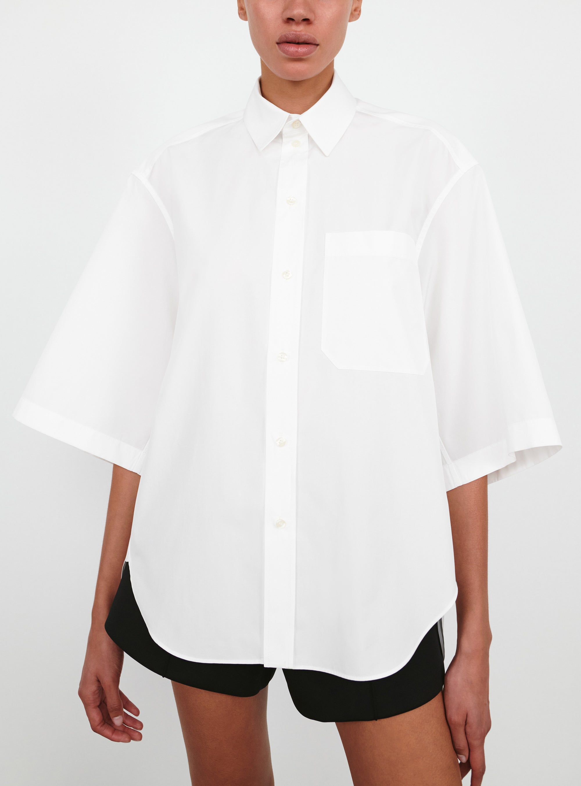 Short Sleeve Shirt - White