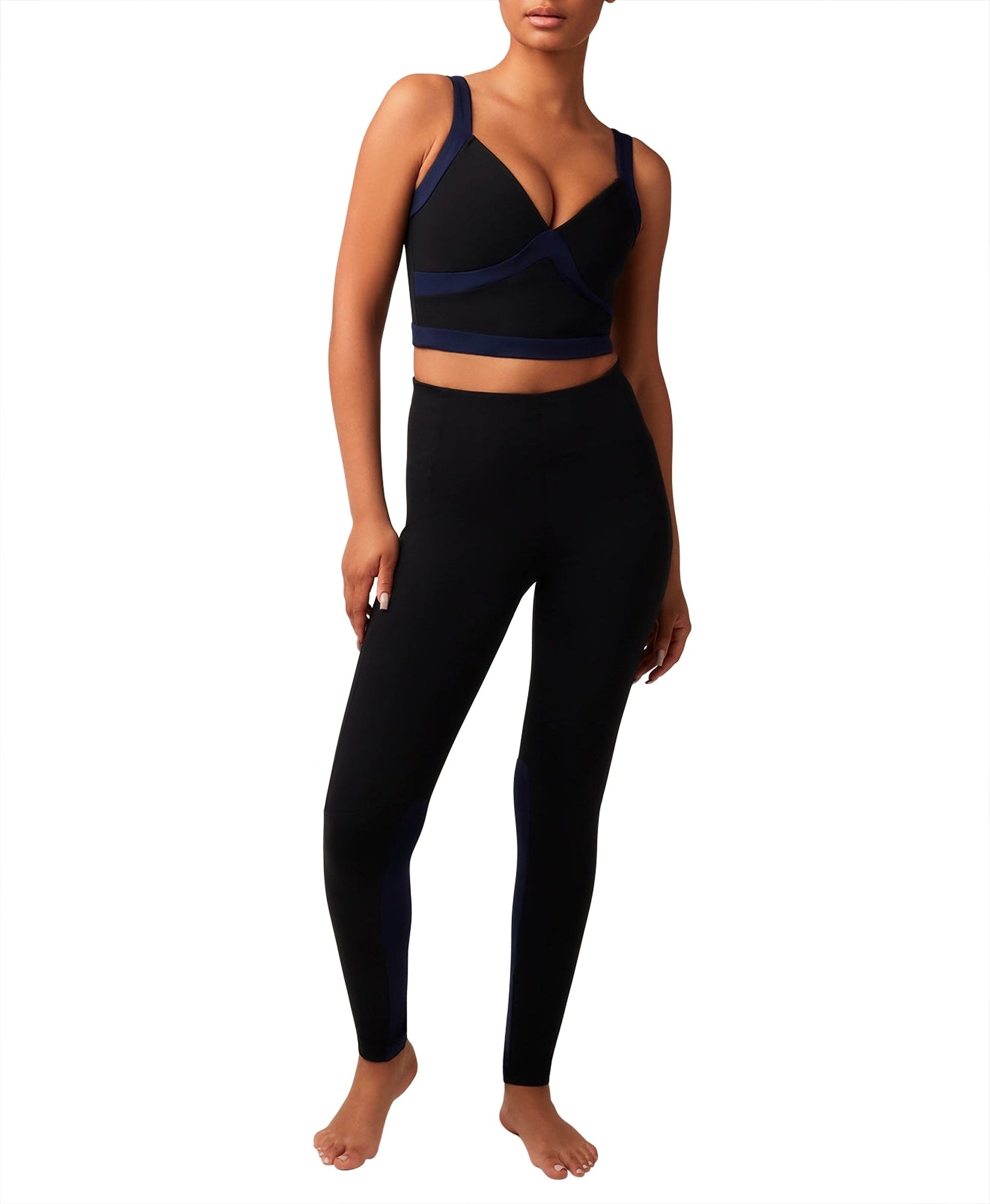 Top Florence - Black & Navy