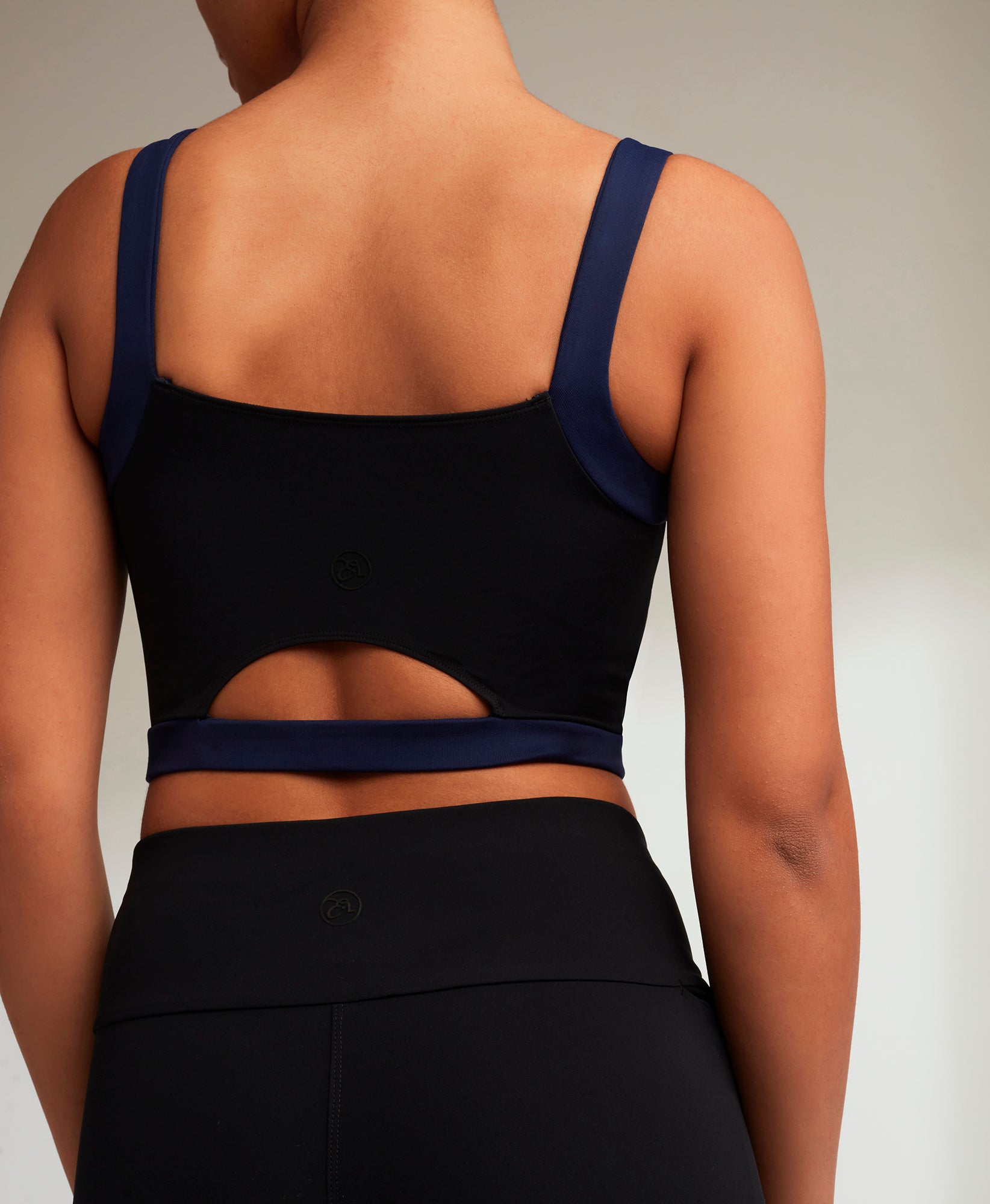Top Florence - Black & Navy