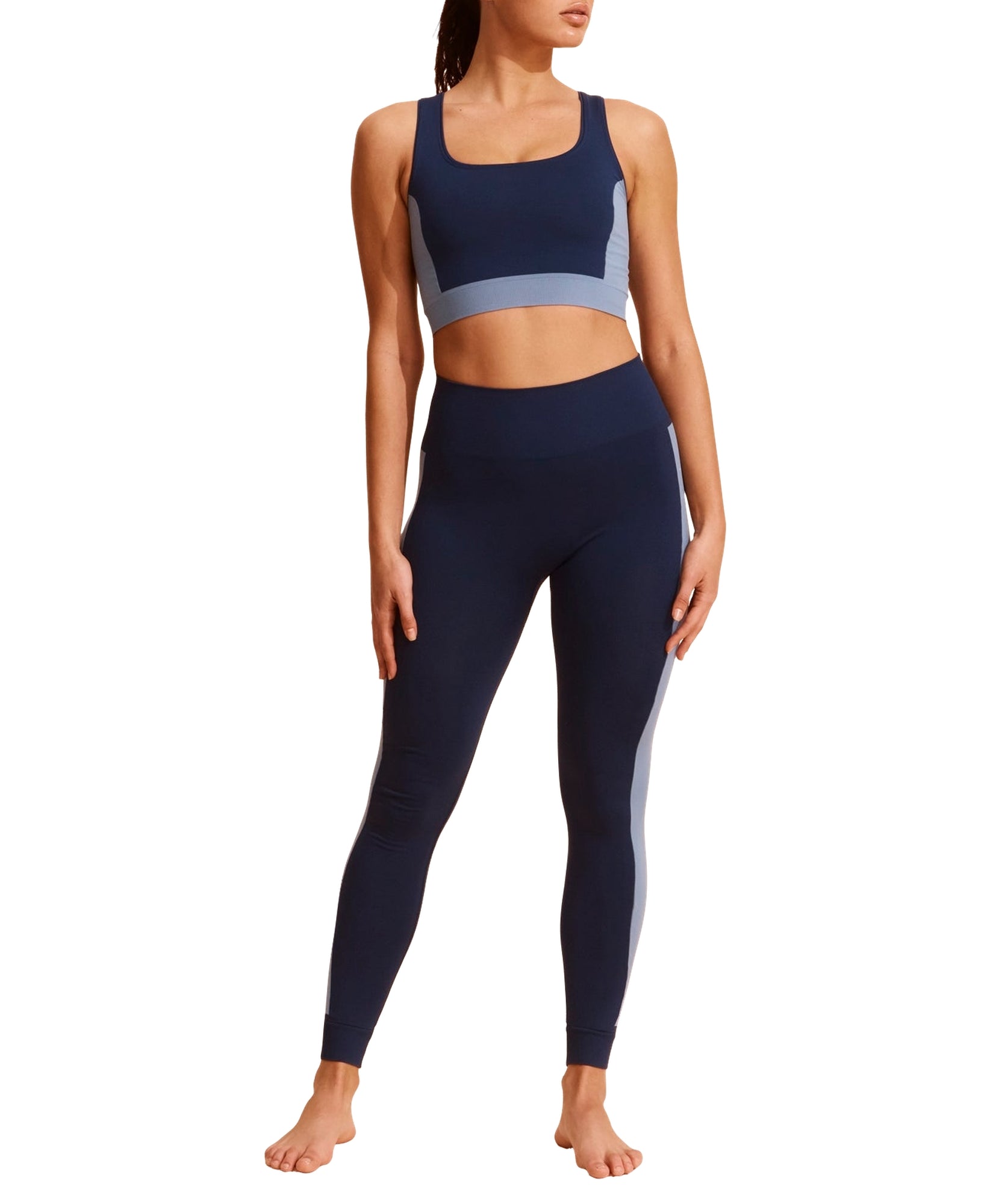 Berenice Legging - Navy & Slate