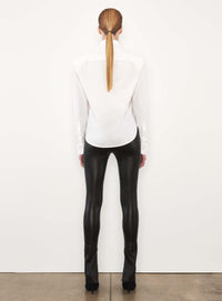 Chemise à épaulettes - White