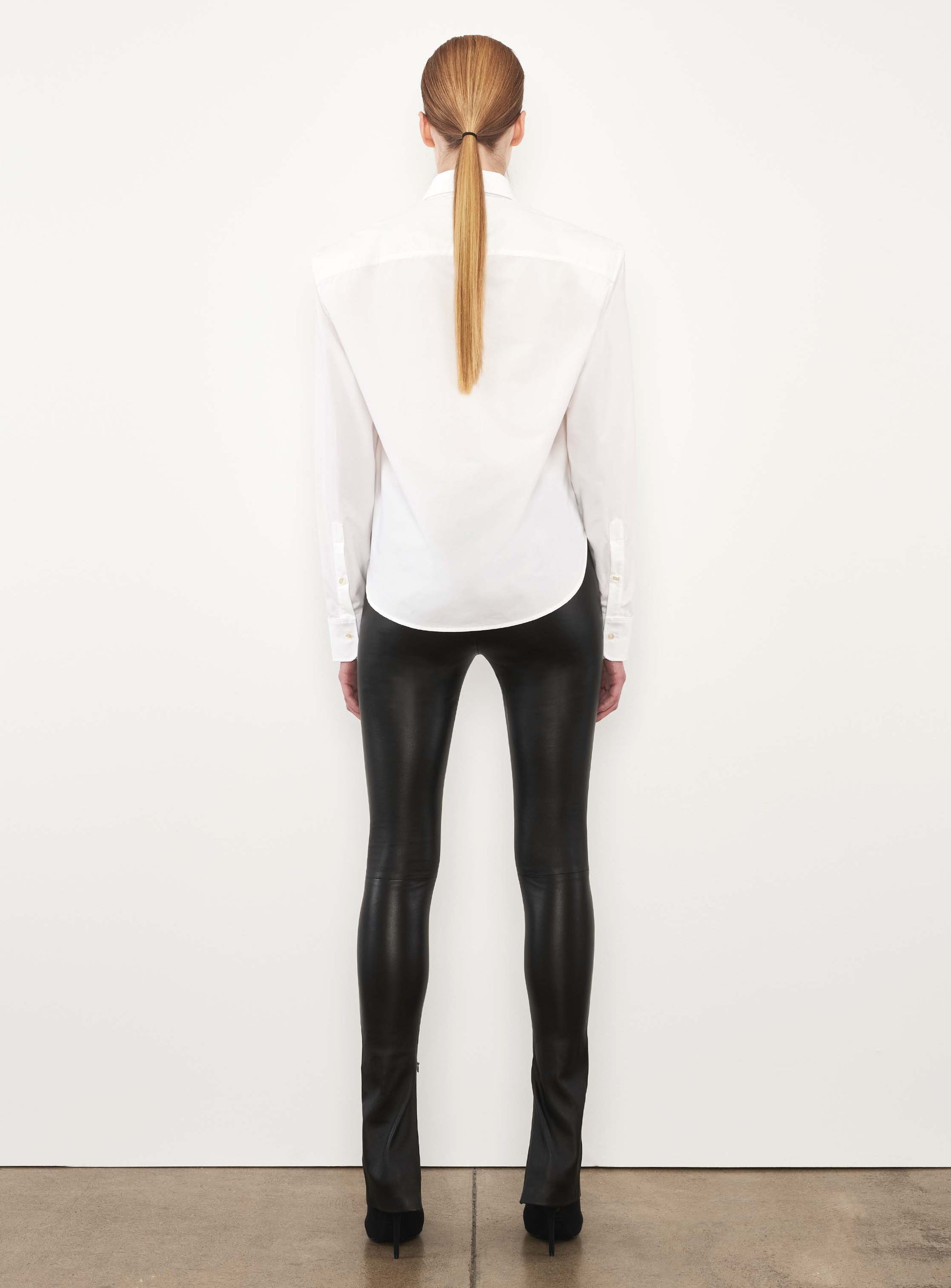 Chemise à épaulettes - White