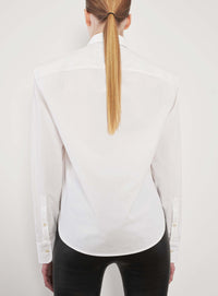Chemise à épaulettes - White