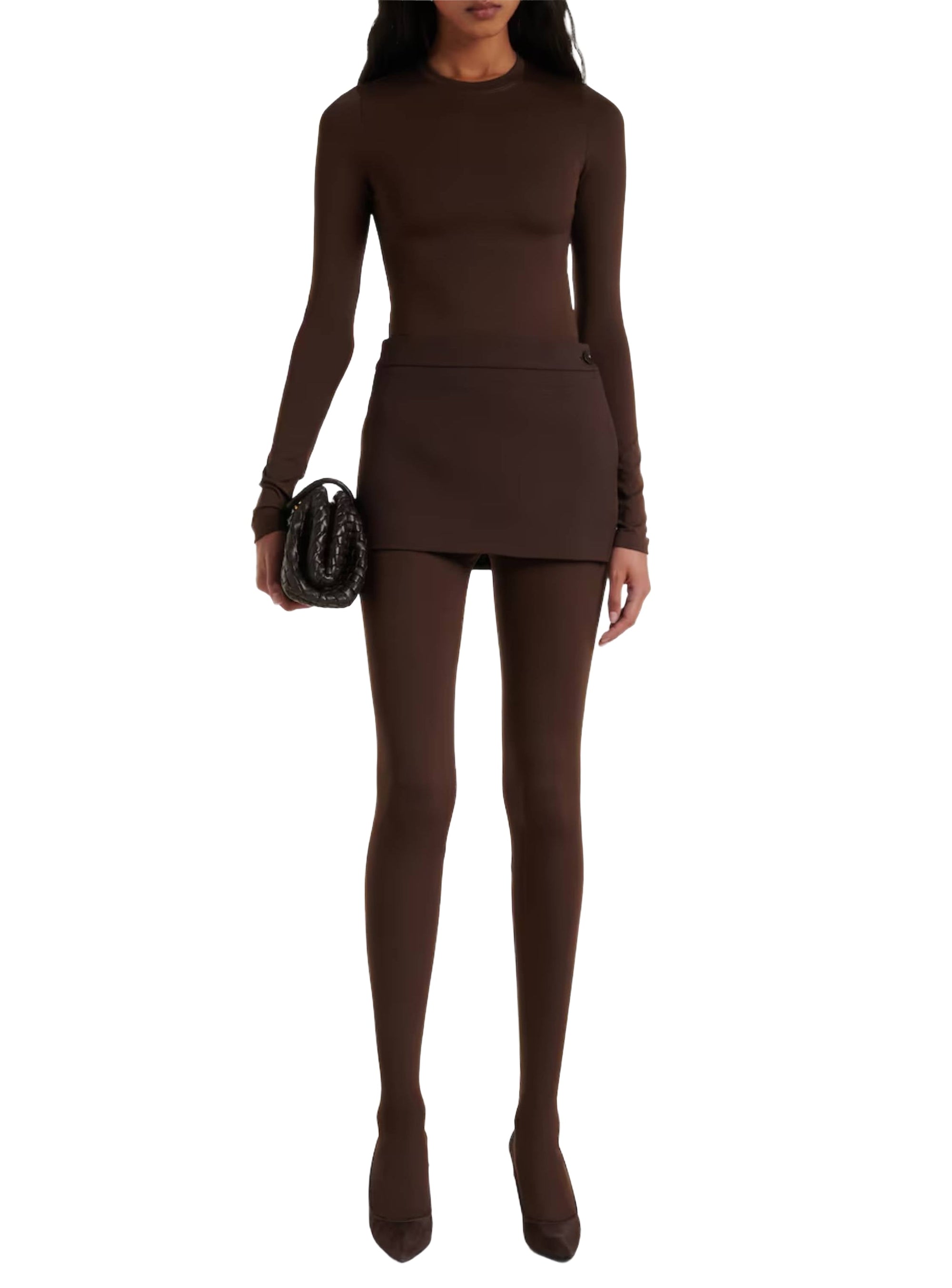 Opaque Tight - Dark Brown
