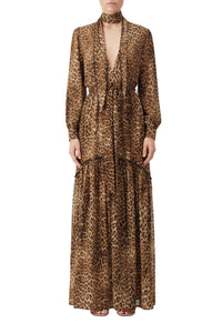 Robe Skylar imprimée - Cheetah